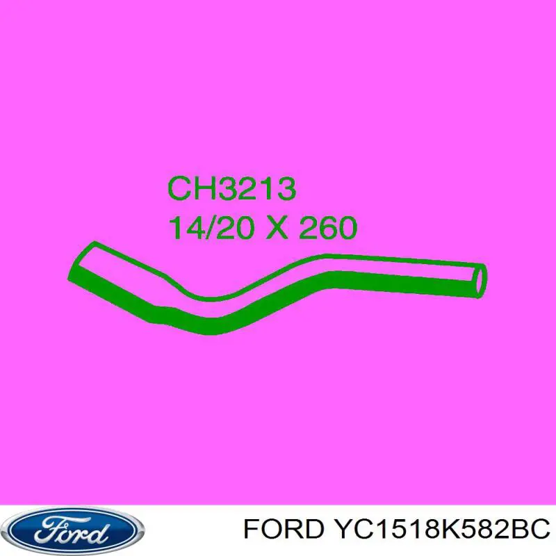  YC1518K582BC Ford