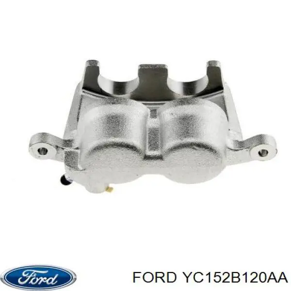 YC152B120AA Ford suporte do freio dianteiro direito