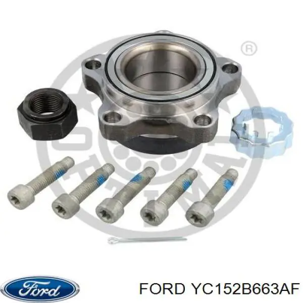 Комплект подшипника ступицы колеса Ford YC152B663AF цена, от 29.54 USD