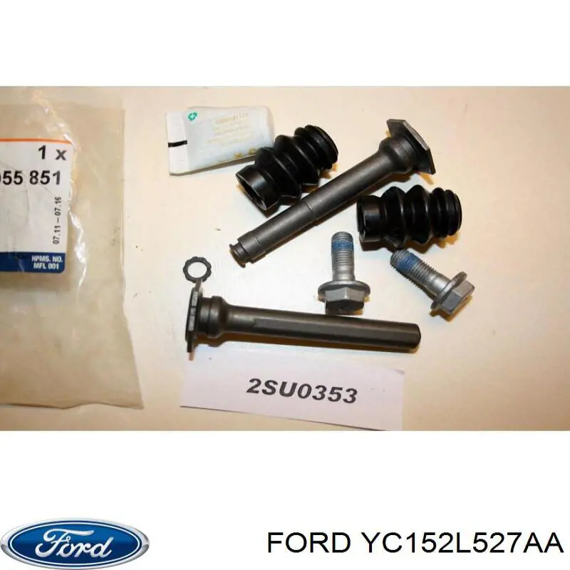 Направляющая переднего суппорта Ford YC152L527AA цена, от 6.28 USD