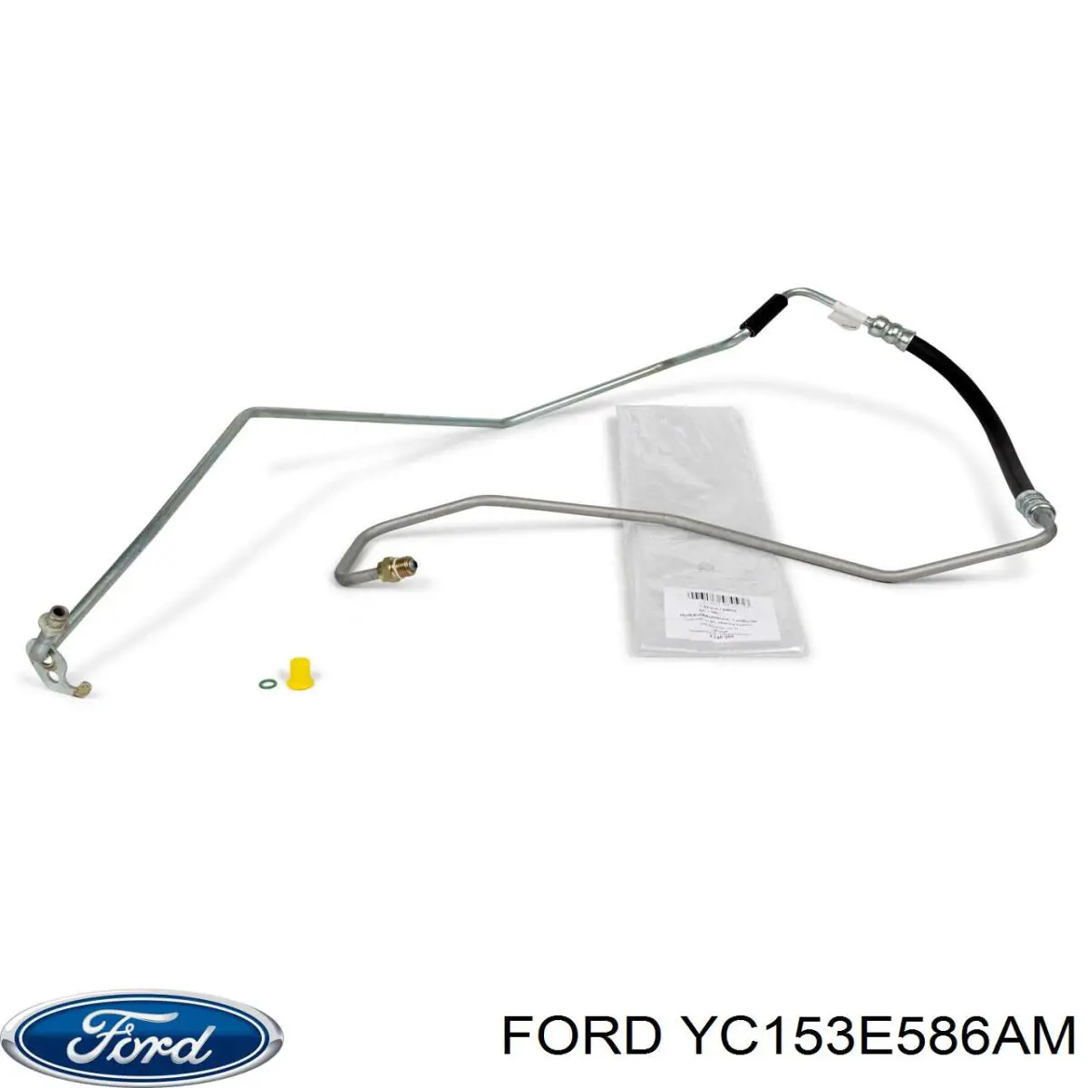 Патрубок высокого давления гидроусилителя Ford YC153E586AM цена, от 61.91 USD