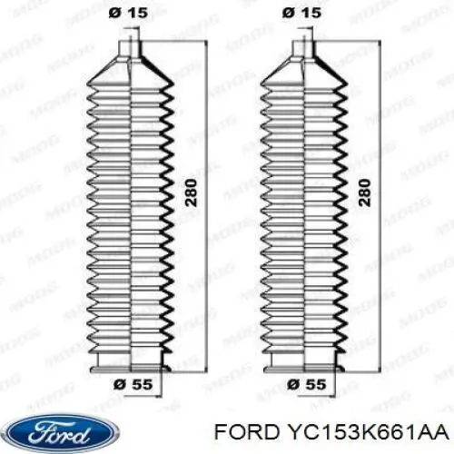 Пыльник рулевого механизма/рейки, левый Ford YC153K661AA цена, от 3.39 USD