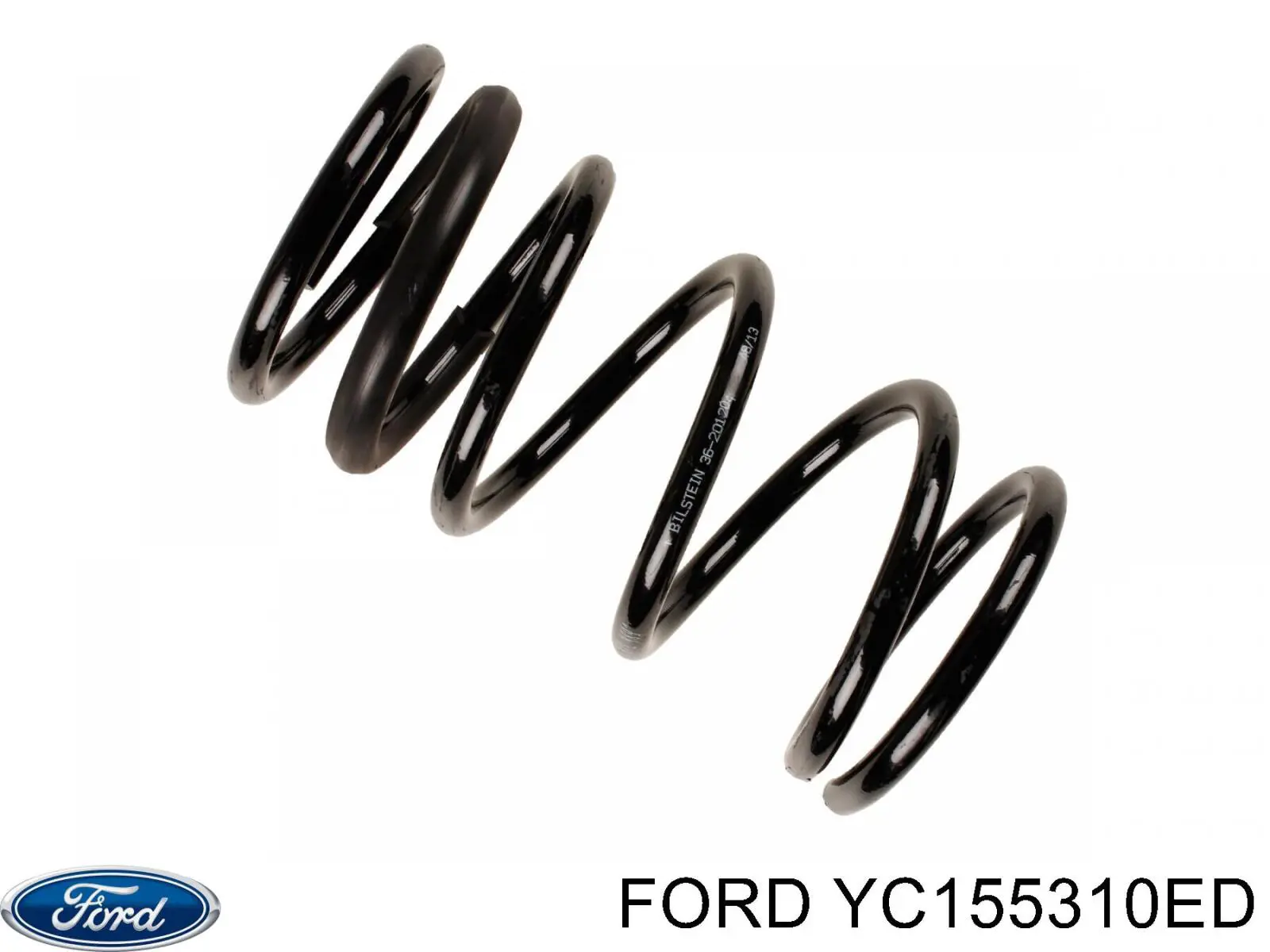 YC155310ED Ford пружина передняя