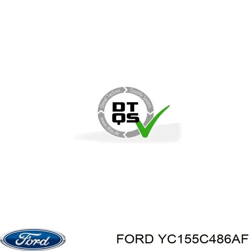 Стойка заднего стабилизатора YC155C486AF Ford