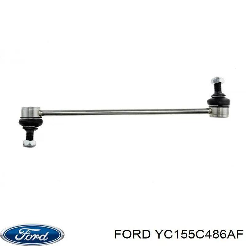 Купить YC155C486AF Ford Солдатик стабилизатора, заднего
