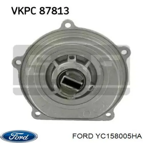 YC158005HA Ford radiador de esfriamento de motor