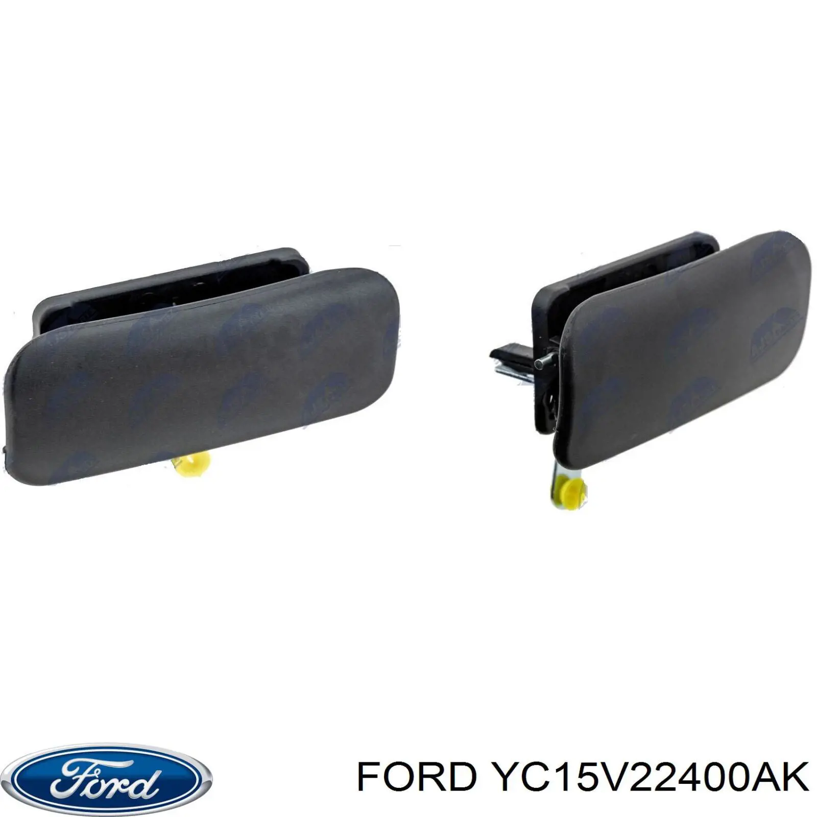 Ручка двери передней наружная правая Ford YC15V22400AK цена, от 6.28 USD
