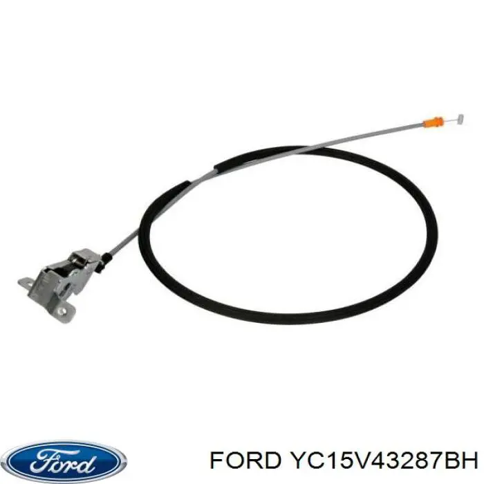 YC15V43287BH Ford fecho da porta traseira esquerda