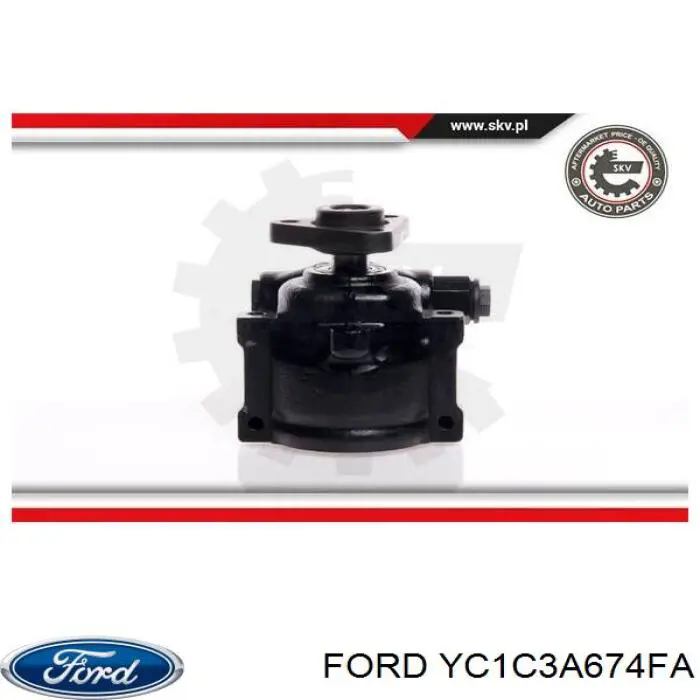 Насос ГУР YC1C3A674FA Ford