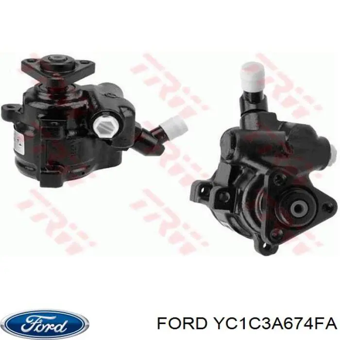 Купить YC1C3A674FA Ford Насос рулевого управления