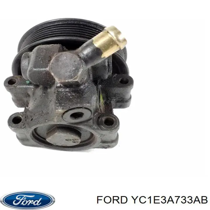 Купить YC1E3A733AB Ford Шкив насоса ГУР