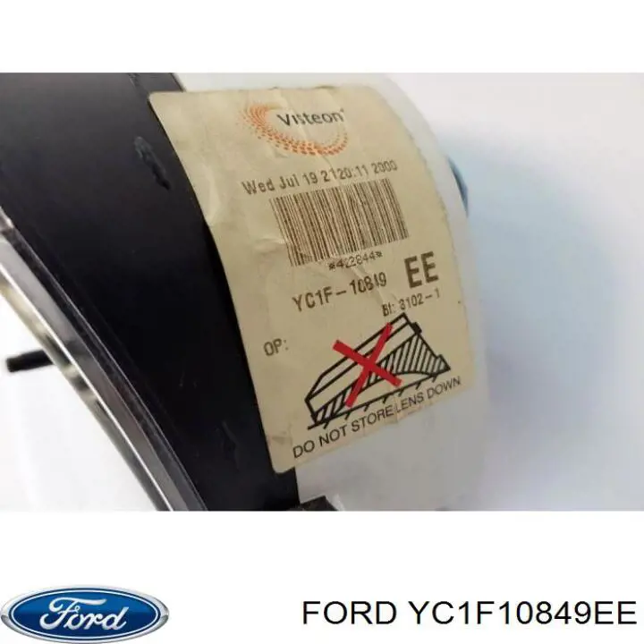 Приборная доска (щиток приборов) Ford YC1F10849EE цена, от 53.21 USD