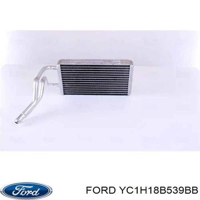 YC1H18B539BB Ford радиатор печки