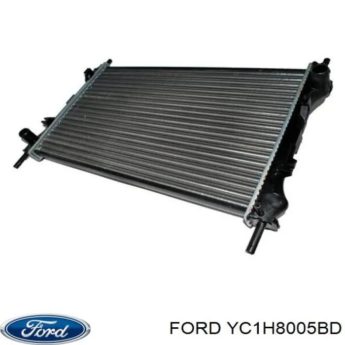 Радиатор охлаждения двигателя Ford YC1H8005BD цена, от 72.06 USD