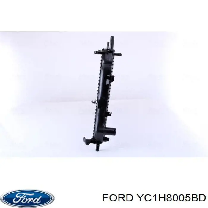 Купить YC1H8005BD Ford Радиатор водяной