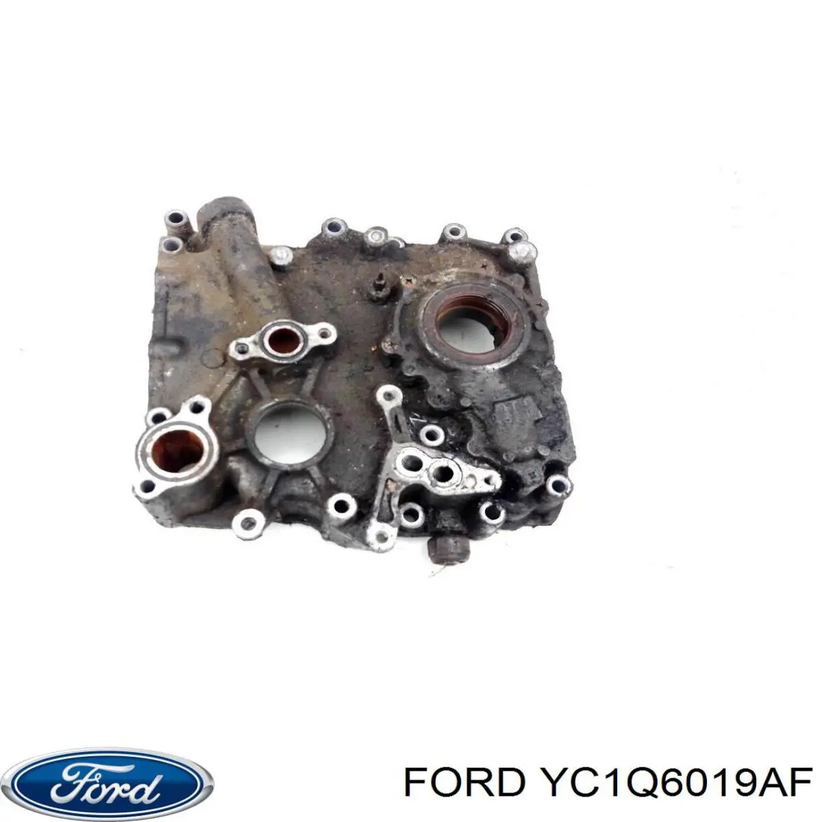 Купить YC1Q6019AF Ford Крышка мотора передняя