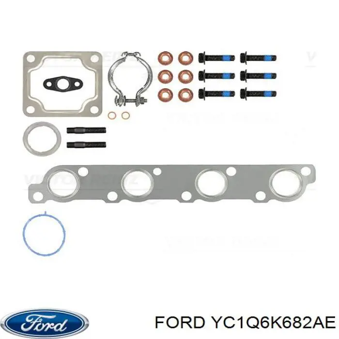 Турбина YC1Q6K682AE Ford