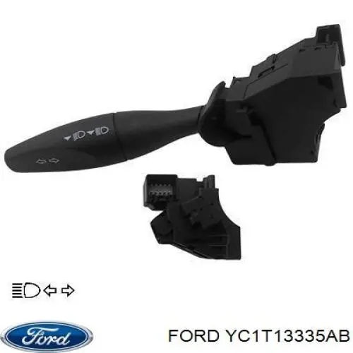 Переключатель подрулевой левый YC1T13335AB Ford