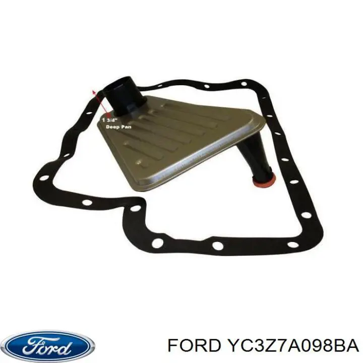 Фильтр коробки автомат Ford YC3Z7A098BA цена, от 23.06 USD