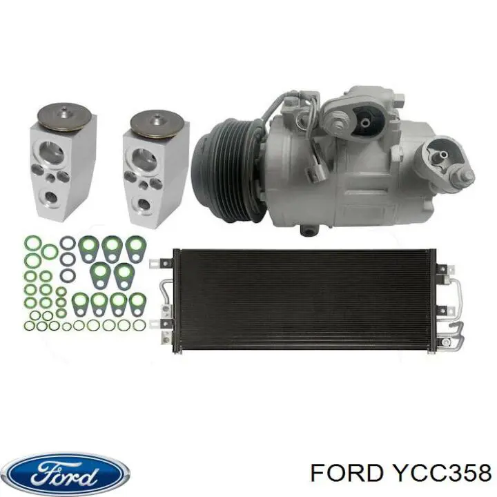 YCC358 Ford compressor de aparelho de ar condicionado