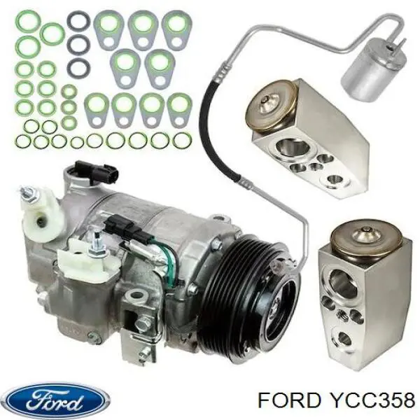 Купить YCC358 Ford Компрессор климатической установки