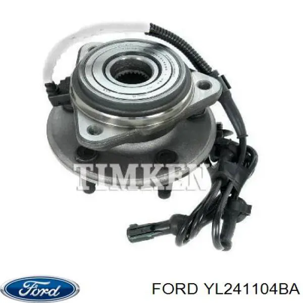 Ступица передняя YL241104BA Ford