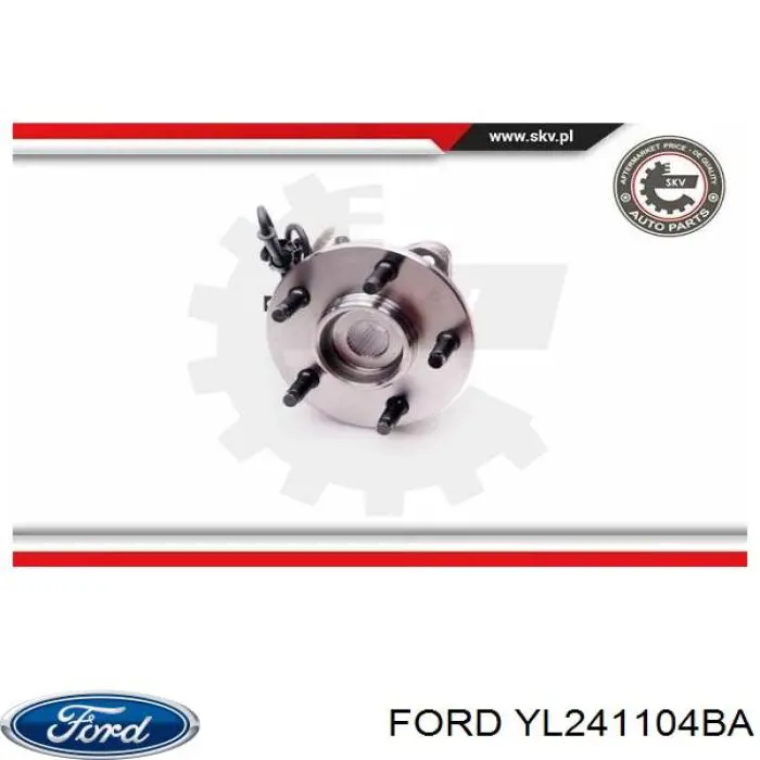 Купить YL241104BA Ford Ступица переднего колеса