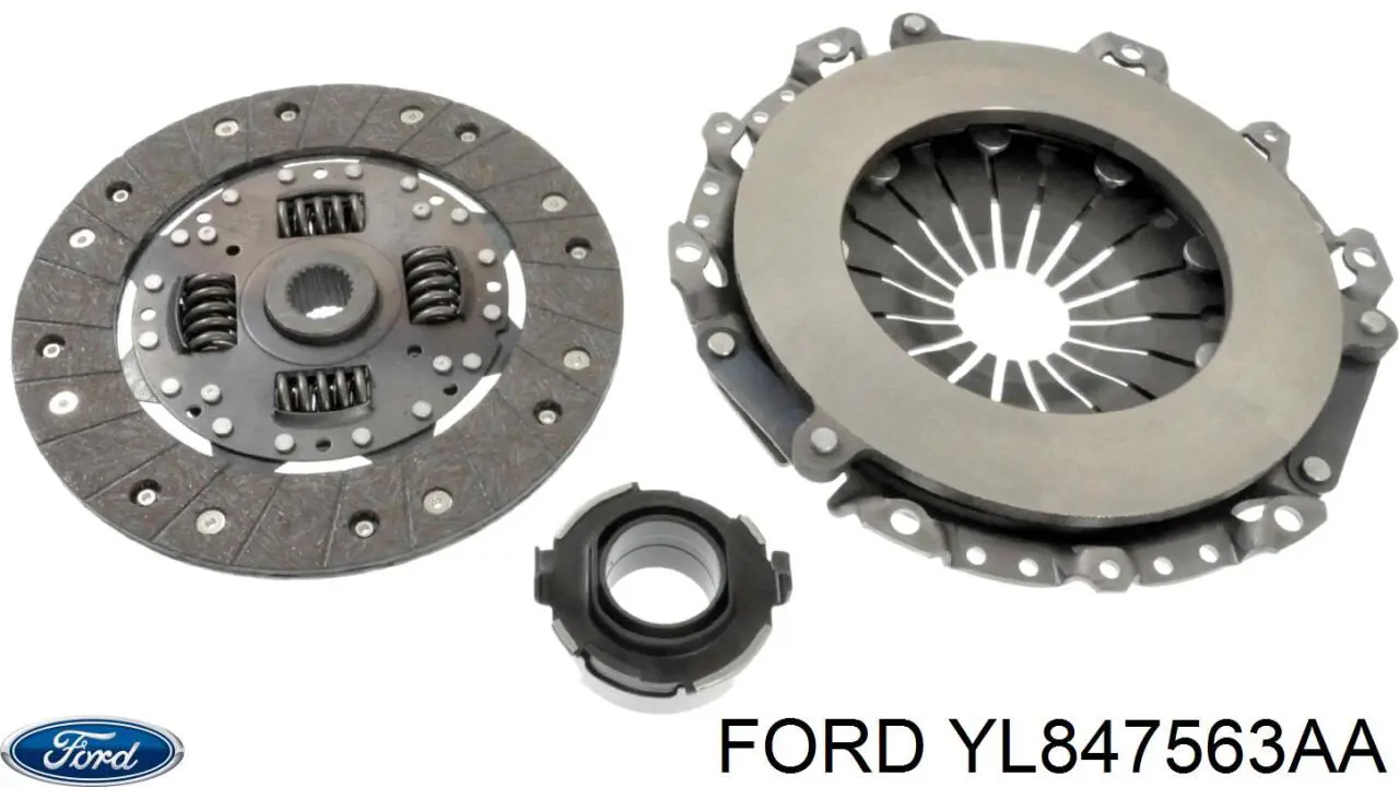 Купить YL847563AA Ford Корзина сцепления