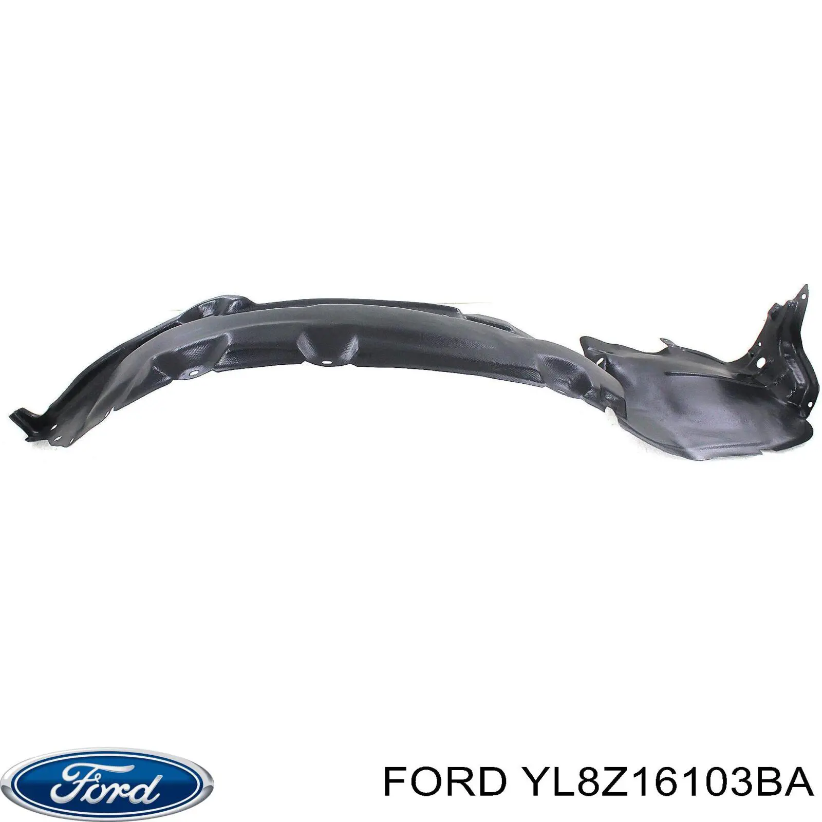 Подкрылок передний левый YL8Z16103BA Ford