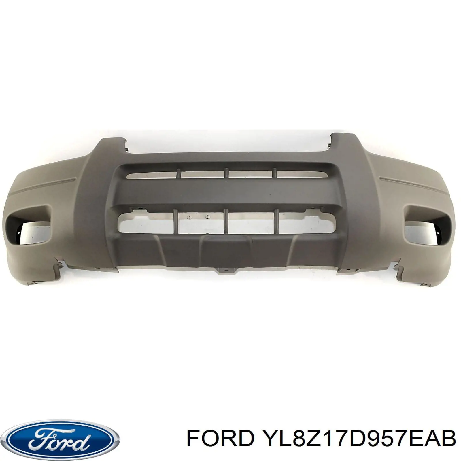 YL8Z17D957EAB Ford Бампер передний в сборе