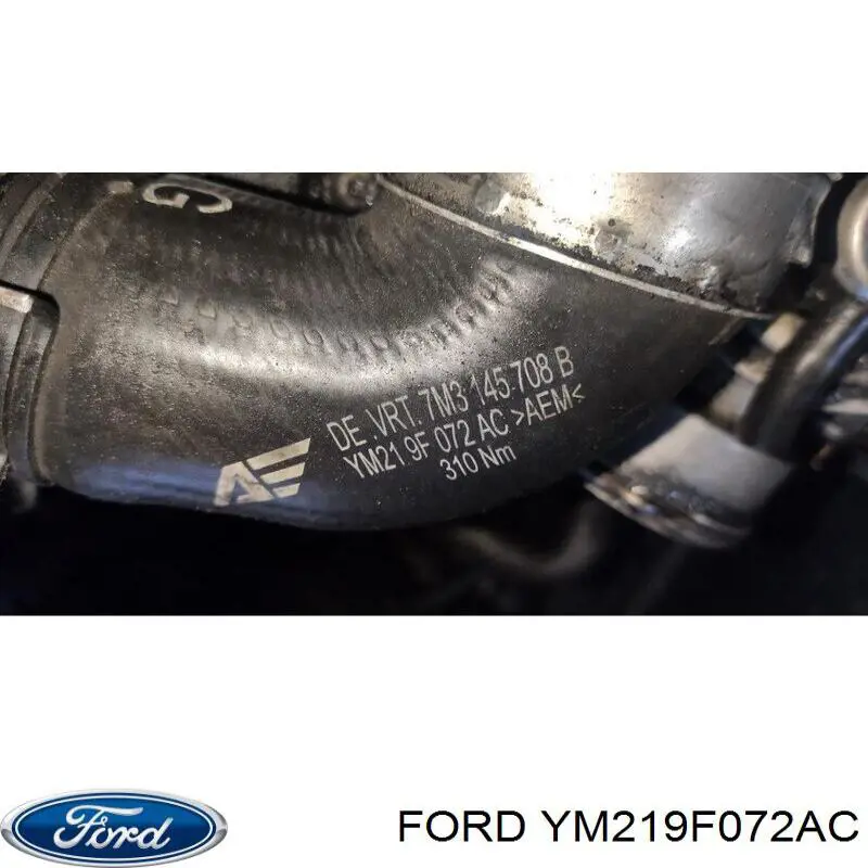 Патрубок воздушный, дроссельной заслонки Ford YM219F072AC цена, от 12.82 USD