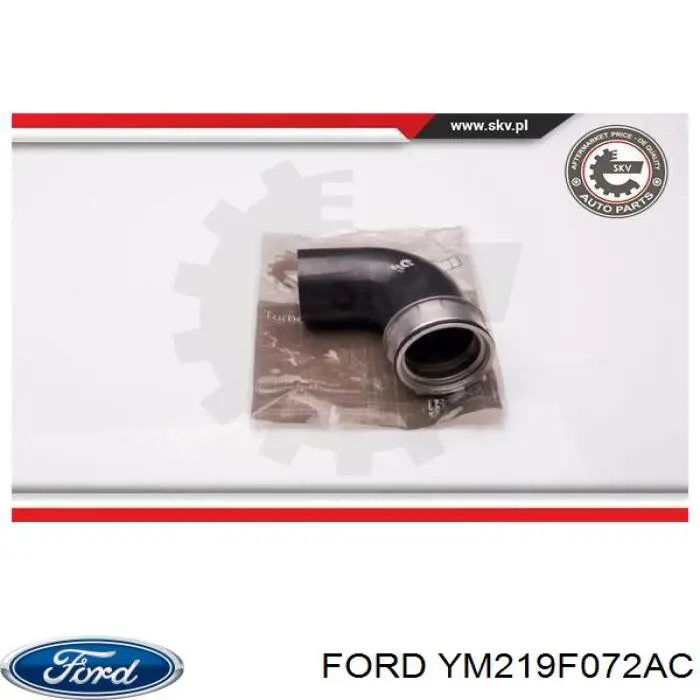 Купить YM219F072AC Ford Патрубок дроссельной заслонки