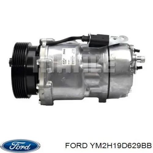 Компрессор кондиционера YM2H19D629BB Ford