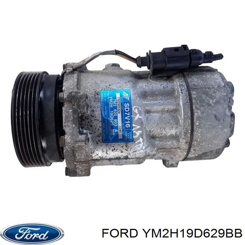 YM2H19D629BB Ford Компрессор хладагента