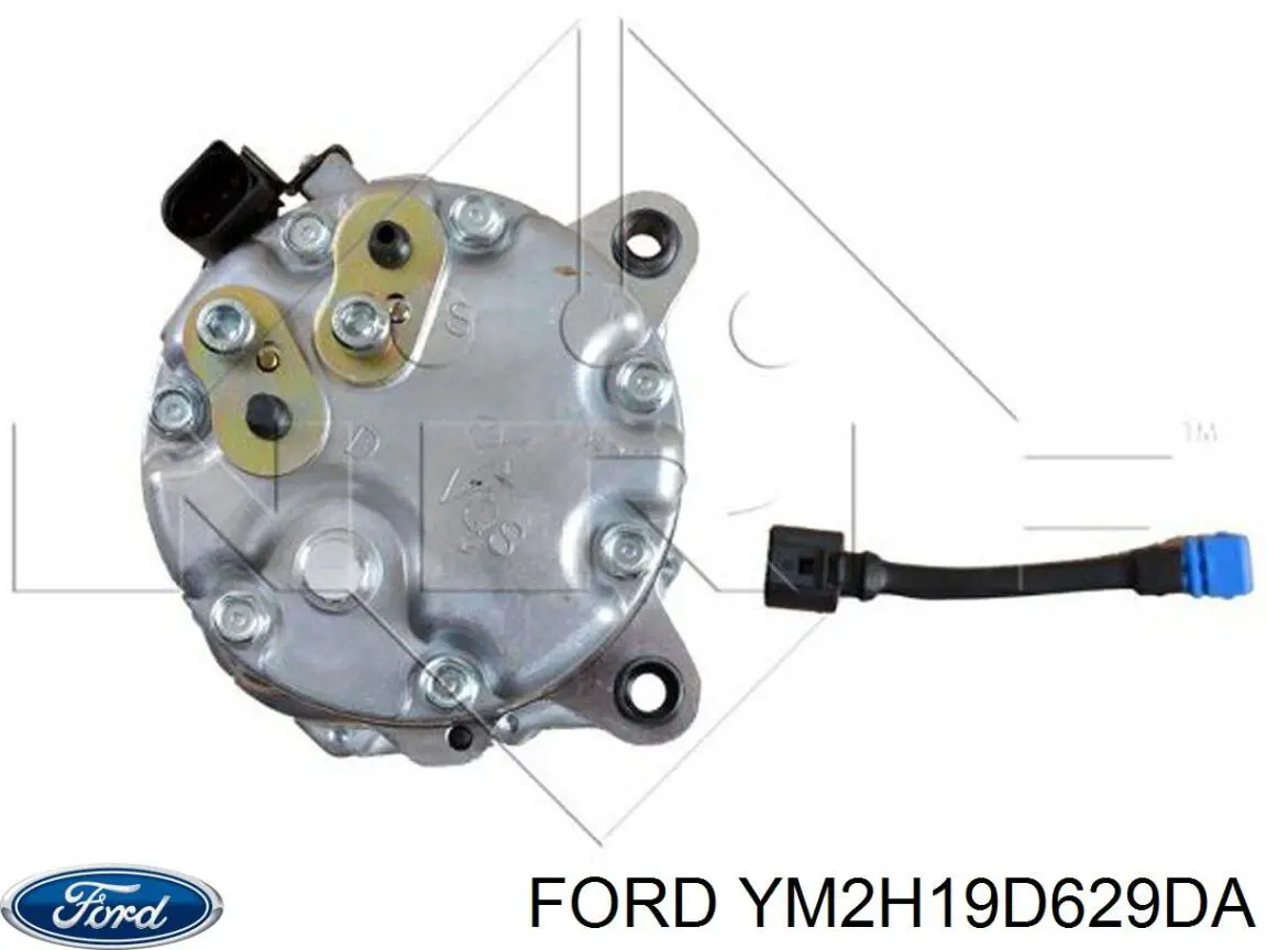 Купить YM2H19D629DA Ford Компрессор климатической установки