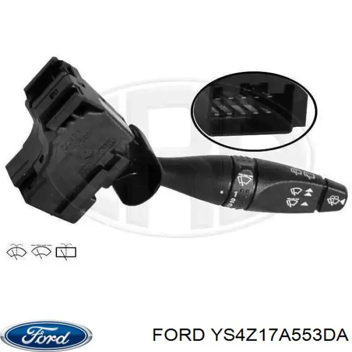 Переключатель подрулевой правый YS4Z17A553DA Ford