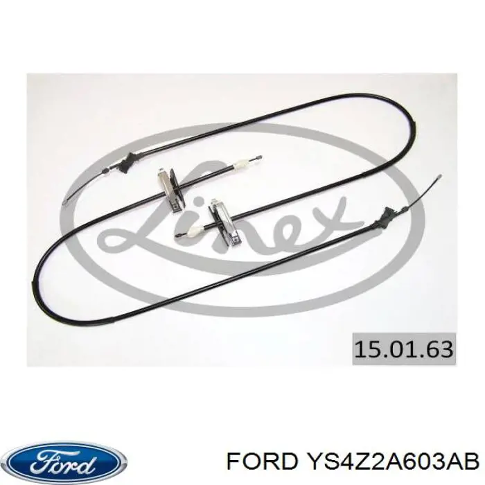 Купить YS4Z2A603AB Ford Тормоз стояночный