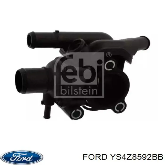 Корпус термостата YS4Z8592BB Ford