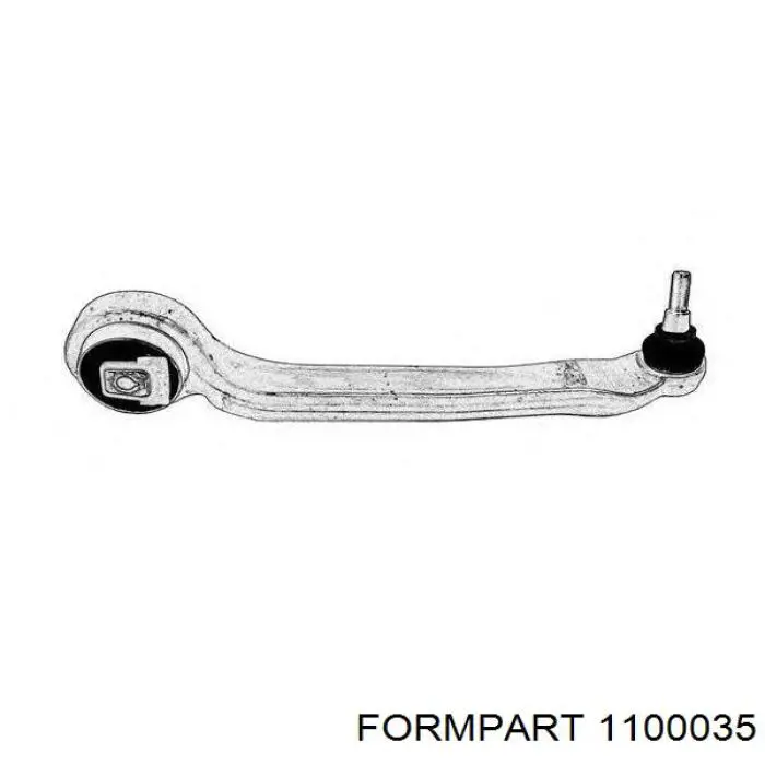 Сайлентблок переднего нижнего рычага Formpart/Otoform 1100035