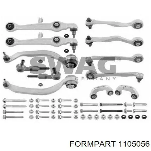 Купить 1105056 Formpart/Otoform Комплект рычагов передней подвески