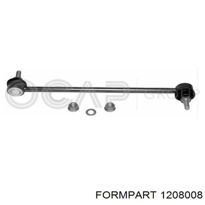 Soporte de barra estabilizadora delantera 1208008 Formpart/Otoform