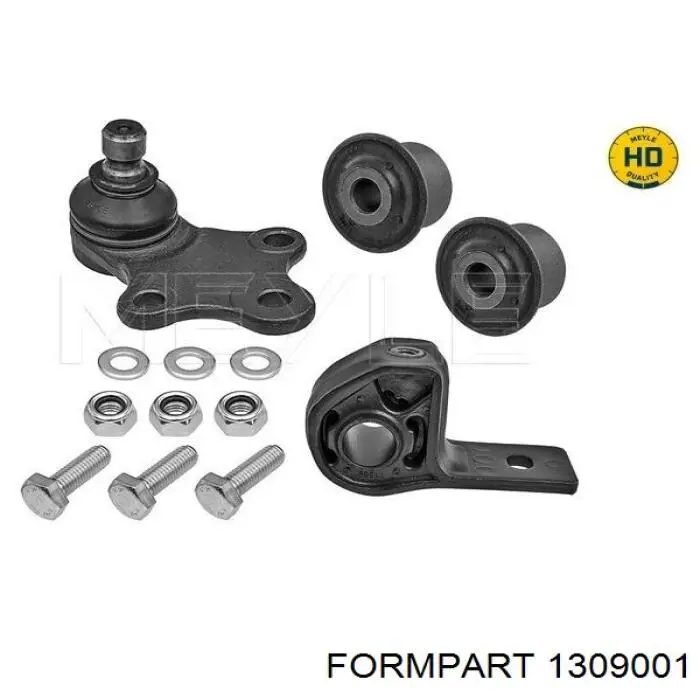 Правый рычаг передней нижней подвески Formpart/Otoform 1309001 цена, от 34.49 USD