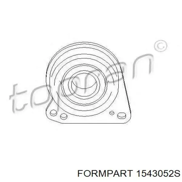 1543052S Formpart/Otoform подвесной подшипник передней полуоси