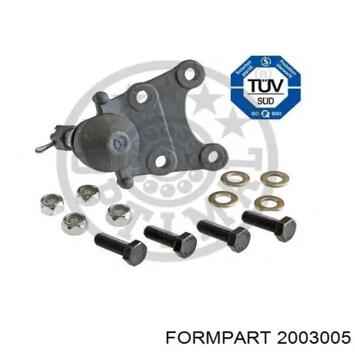 Шаровая опора, нижняя Formpart/Otoform 2003005 цена, от 9.79 USD