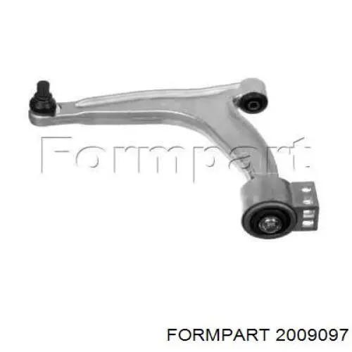 Рычаг передней подвески нижний левый 2009097 Formpart/Otoform