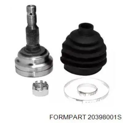 ШРУС наружный передний 20398001S Formpart/Otoform