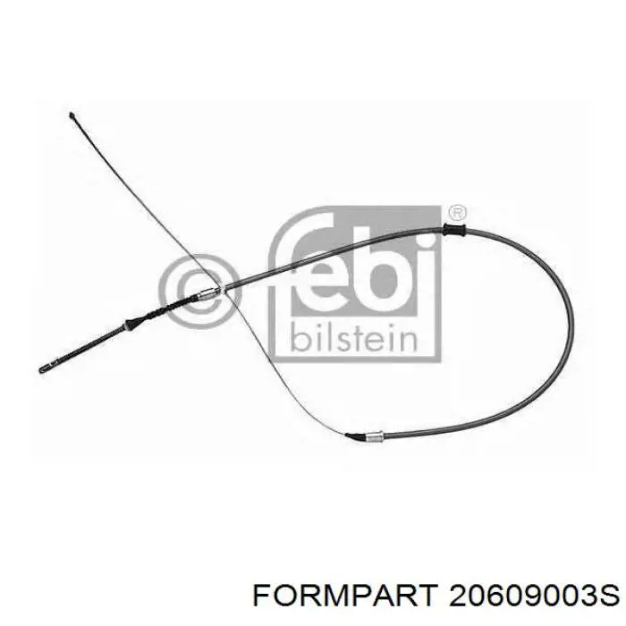 Задний правый трос ручника 20609003S Formpart/Otoform