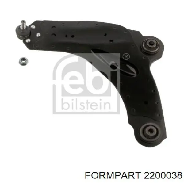 2200038 Formpart/Otoform Сайлентблок нижнего переднего рычага