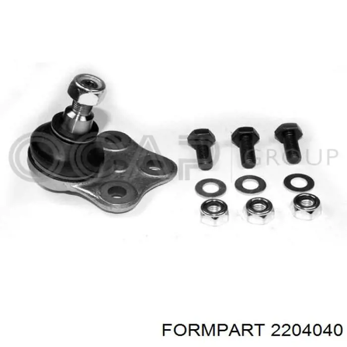 Шаровая опора, нижняя Formpart/Otoform 2204040 цена, от 15.32 USD