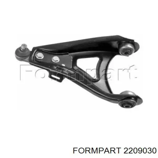 Рычаг передней подвески нижний левый 2209030 Formpart/Otoform